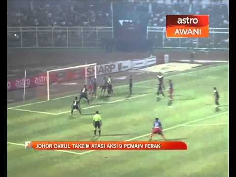 Johor Darul Takzim atasi Perak