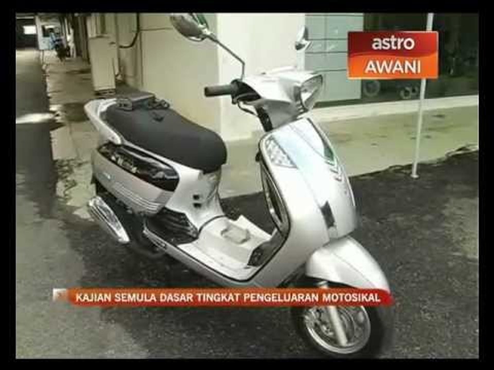 Kajian semula dasar automotif untuk tingkat industri motosikal
