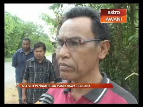 Aktiviti korek pasir beri kesan buruk pada alam sekitar