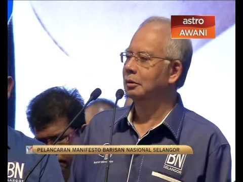 Pelancaran Manifesto Barisan Nasional Selangor