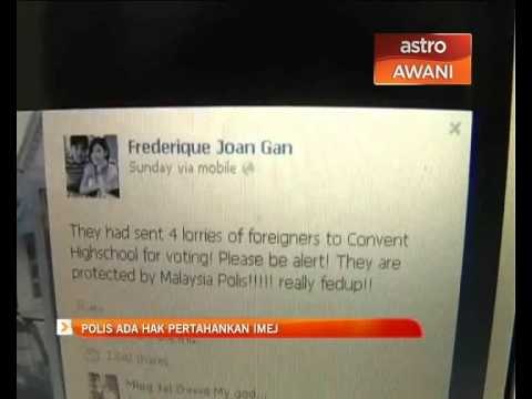 Polis ada hak pertahan imej