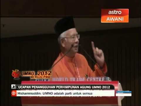 Ucapan penggulungan oleh Presiden UMNO