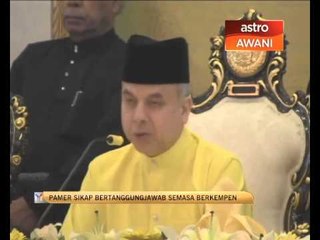 Pamer sikap tanggungjawab berkempen di PRU13