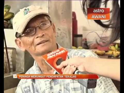 Peniaga merungut pendapatan terjejas