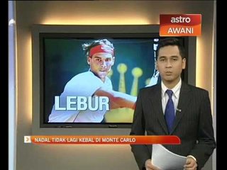 Nadal tidak lagi kebal di Monte Carlo