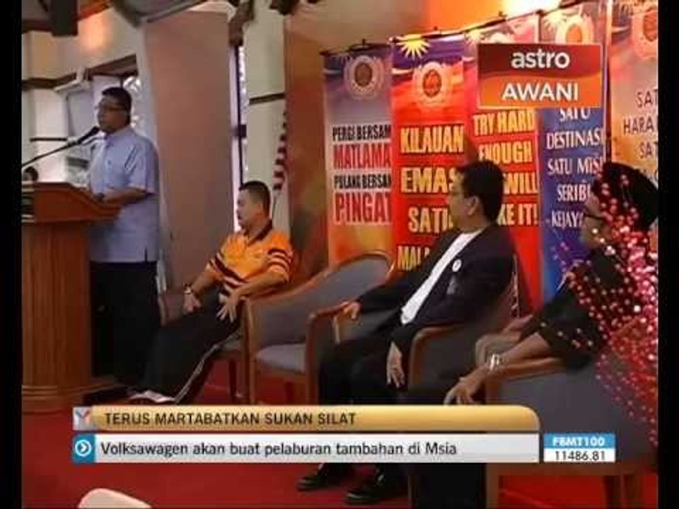 Terus martabatkan sukan silat