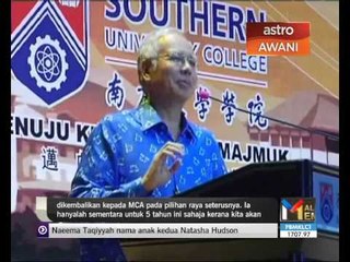 Gelang Patah akan dikembalikan kepada MCA
