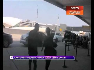 Kenye West belanja jutaan dollar demi kekasihnya