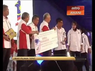 'Buat pilihan dengan tepat' - Najib
