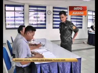 Dakwat kekal tahan lima hingga tujuh hari