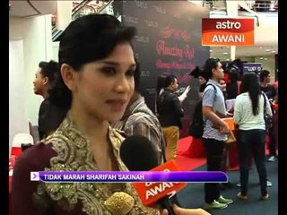 Anzalna: tidak marah Sharifah Sakinah