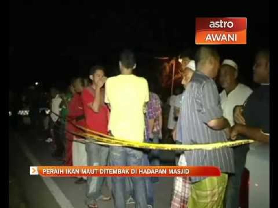 Peraih ikan mati ditembak