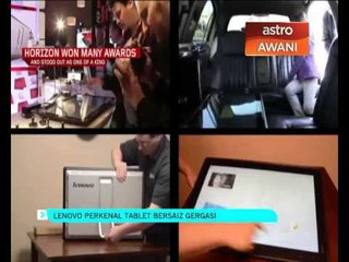 LENOVO perkenal tablet saiz gergasi