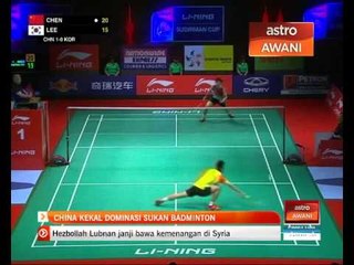 China kekal dominasi sukan badminton