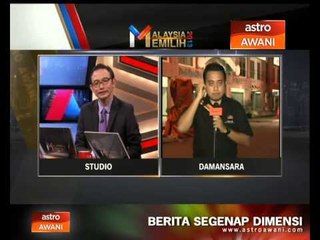 Penyokong PKR resah menunggu keputusan di Lembah Pantai