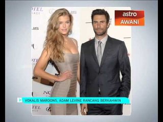 Vokalis Maroon5, Adam Lavine rancang berkahwin