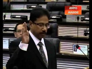 2 muka baru angkat sumpah jadi Senator