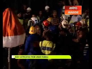 Pulau Pinang Second Bridge: Body extricated from under rubble