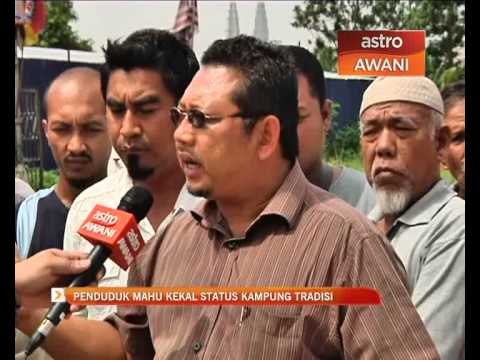 penduduk kg.chubadak mahu terus kekal status kampung tradisi