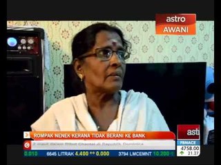 Rompak nenek kerana tidak berani ke bank