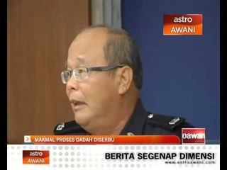 Makmal proses syabu & ecstacy diserbu