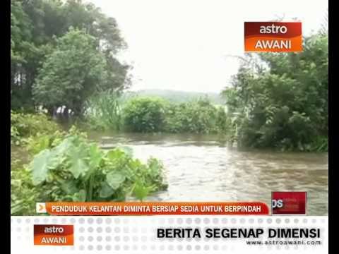 Penduduk Kelantan perlu sedia untuk berpindah