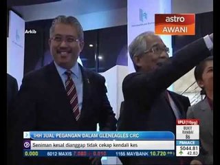 IHH jual pegangan dalam Gleneagles CRC