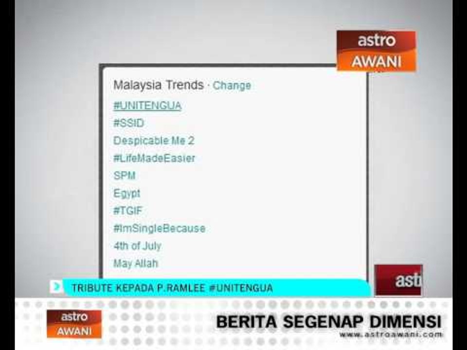 Tribute kepada P.Ramlee #UNITENGUA