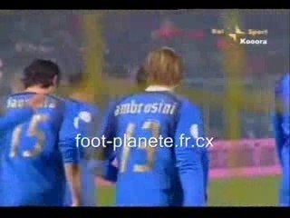 Italie - Iles Féroes 1-0 Benjamensen (CSC)