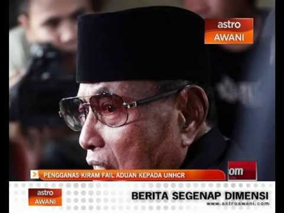 Pengganas Kiram fail aduan kepada UNHCR