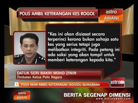 Polis akan ambil keterangan kes rogol