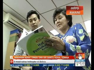 Makanan serat tinggi dan air, baik untuk kekal tenaga badan