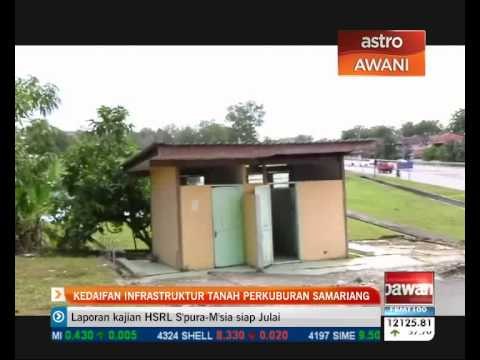 Kedaifan infrastruktur tanah perkuburan Samariang