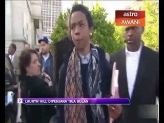 Lauryn Hill dipenjara 3 bulan