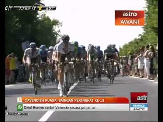 Tour De France: Cavendish juara peringkat ke-13