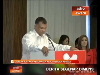 Jangan kaitkan kelewatan KLIA2 dengan AirAsia