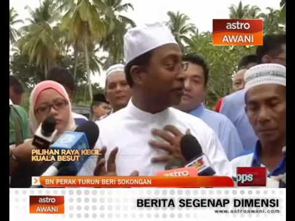 BN Perak turun beri sokongan