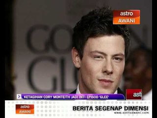 Ketagihan Cory Monteith jadi inti episod 'Glee'