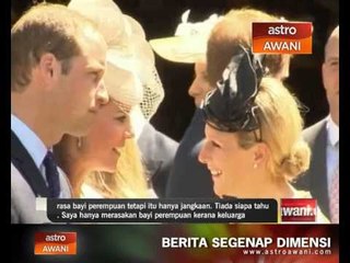 Bapa saudara ramal Kate dapat bayi perempuan