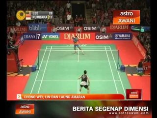 Chong Wei, Lin Dan laung amaran