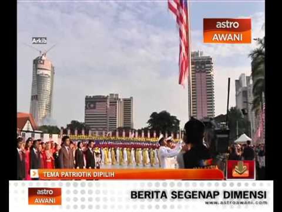 Tema patriotik dipilih