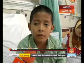 Budak hilang jari akibat mercun