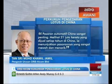 DRB-Hicom kukuhkan pengedaran di China