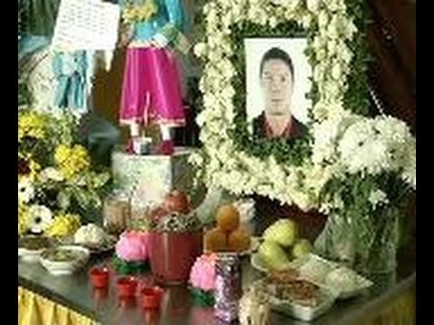 Upacara penghormatan terakhir mendiang Chua Boon Huat