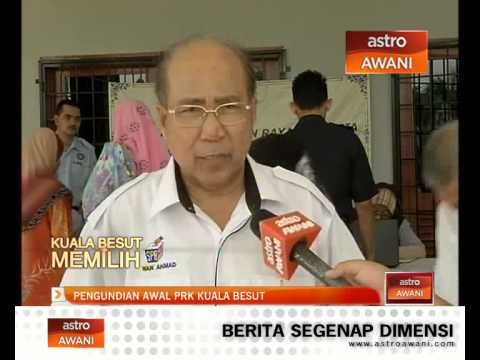 Perkembangan undi awal di PRK Kuala Besut