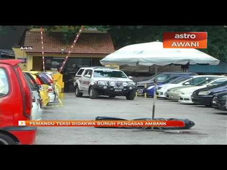 Pemandu teksi didakwa bunuh pengasas AmBank