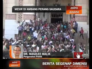 Penganalisis: Mesir di ambang perang saudara