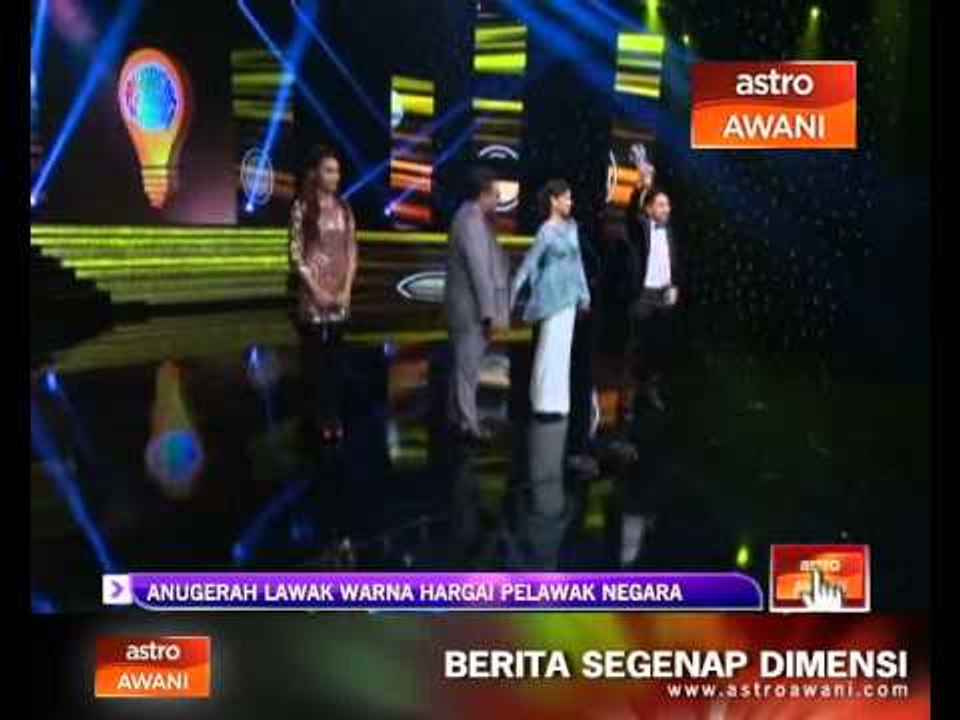 Anugerah Lawak Warna hargai pelawak negara