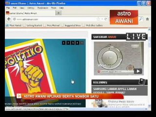 Astro Awani aplikasi berita nombor satu