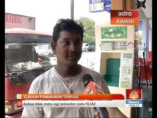 Elakkan pembakaran terbuka